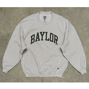 画像: 90'S RUSSELL ATHLETIC "PRO COTTON" ヘビーウエイト 前Vガゼット付き スウェットシャツ ヘザーグレー USA製 (VINTAGE)