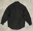 画像3: 80'S CARHARTT 三角タグ シャモアクロス ワークシャツ ブラック (VINTAGE)
