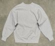 画像4: 90'S CRABLE SPORTSWEAR ヘビーウエイト スウェットシャツ ヘザーグレー USA製 (VINTAGE)
