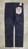 画像1: 70'S BIG YANK "BULL DENIM" カツラギパンツ ネイビー 42TALONジップ USA製 (DEADSTOCK)