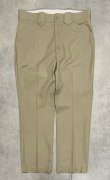 画像1: 80'S CARHARTT ウエスタンパンツ ベージュ SCOVILLジップ W36L30 USA製 (VINTAGE)