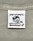 画像2: 90'S PATAGONIA "BENEFICIAL T'S" ロゴ刺繍 長袖 Tシャツ ベージュ メキシコ製 (VINTAGE)