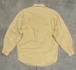画像3: 80'S BANANA REPUBLIC 旧タグ シャモアクロス ワークシャツ ライトイエロー (VINTAGE)