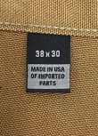 画像2: CARHARTT ダブルニー ダック ペインターパンツ ブラウン USA製 (DEADSTOCK)