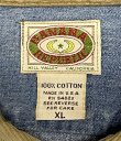 画像2: 80'S BANANA REPUBLIC 初期タグ 襟コーデュロイ デニムシャツ ライトインディゴ USA製 (VINTAGE)