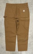 画像3: CARHARTT ダブルニー ダック ペインターパンツ ブラウン USA製 (DEADSTOCK)