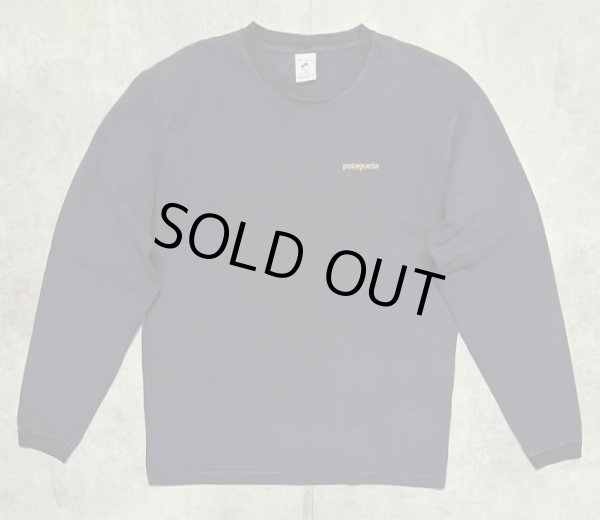 画像3: 90'S PATAGONIA "BENEFICIAL T'S" バックプリント 長袖 Tシャツ ネイビー メキシコ製 (VINTAGE)