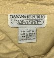 画像2: 80'S BANANA REPUBLIC 旧タグ シャモアクロス ワークシャツ ライトイエロー (VINTAGE)