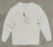 画像1: 90'S PATAGONIA "BENEFICIAL T'S" 長袖 Tシャツ ホワイト USA製 (VINTAGE)