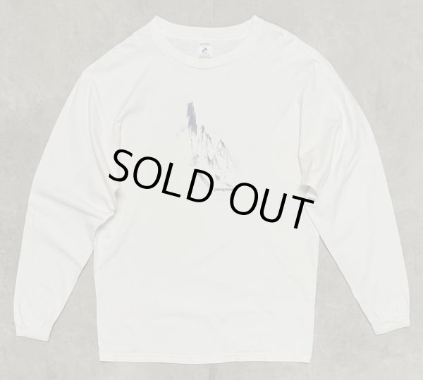 画像1: 90'S PATAGONIA "BENEFICIAL T'S" 長袖 Tシャツ ホワイト USA製 (VINTAGE)