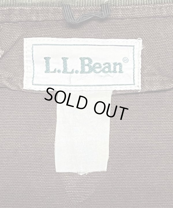 画像2: 90'S LL Bean 襟コーデュロイ ダック カバーオール ダークブラウン (VINTAGE)