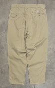 画像3: 90'S RALPH LAUREN "ボックスロゴ" ツープリーツ チノパンツ ベージュ USA製 (VINTAGE)