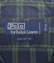 画像2: 90'S RALPH LAUREN ロゴ無し タブカラー ポプリンシャツ チェック柄 (VINTAGE)