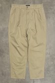 画像1: 90'S RALPH LAUREN "ボックスロゴ" ツープリーツ チノパンツ ベージュ USA製 (VINTAGE)