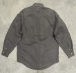 画像4: 90'S RALPH LAUREN ツイル BDシャツ チャコール USA製 (VINTAGE)