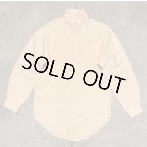 画像: 70'S BROOKS BROTHERS "MAKERS" 6ボタン オックスフォード BDシャツ ライトオレンジ USA製 (VINTAGE)