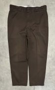 画像3: 80'S DICKIES 874 チビタグ ワークパンツ ブラウン W38L29 USA製 (VINTAGE)
