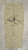 画像1: 80'S DICKIES 874 チビタグ ワークパンツ ベージュ W33L32 USA製 (VINTAGE)