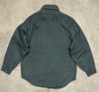 画像3: 60'S SEARS "LUSTER CHINO" コットン100% ワークシャツ ダークグリーン (VINTAGE)