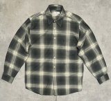 画像: 90'S J.CREW 旧タグ レーヨン混 長袖シャツ オンブレチェック ポルトガル製 (VINTAGE)