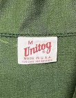 画像2: 70'S UNITOG ナイロン レーシングジャケット TALONジップ オリーブ USA製 (MINT CONDITION)