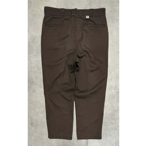 画像: 80'S DICKIES 874 チビタグ ワークパンツ ブラウン W38L29 USA製 (VINTAGE)