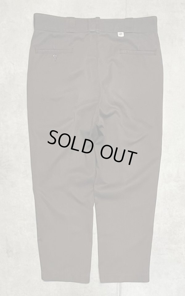 画像1: 80'S DICKIES 874 チビタグ ワークパンツ ブラウン W38L29 USA製 (VINTAGE)