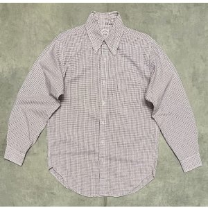 画像: 80'S BROOKS BROTHERS ポプリン BDシャツ タッターソールチェック USA製 (VINTAGE)