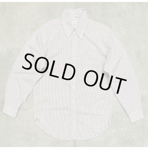 画像: 80'S BROOKS BROTHERS ポプリン BDシャツ タッターソールチェック USA製 (VINTAGE)