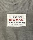 画像2: 60'S BIG MAC コットン100% マチ付き ワークシャツ グレー (VINTAGE)
