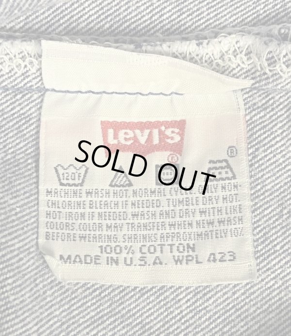 画像2: 90'S LEVIS 501 デニム インディゴ W36L30 USA製 (VINTAGE)