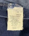 画像3: 80'S SEARS トップスナップボタン ペインターパンツ インディゴ USA製 (VINTAGE)