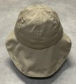 画像4: 80'S LL Bean ネックガード付き コットン ロングビルキャップ タン USA製 (VINTAGE)