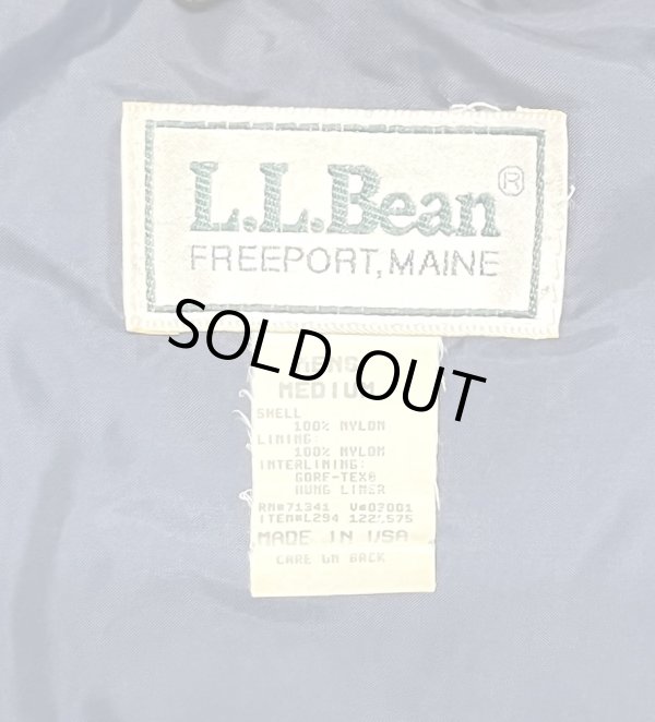 画像2: 90'S LL Bean ゴアテックス バギーズジャケット グレープ/グリーン USA製 (VINTAGE)