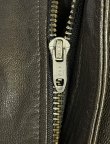 画像3: 90'S LL Bean "A-2" レザー フライトジャケット ダークブラウン TALONジップ USA製 (VINTAGE)