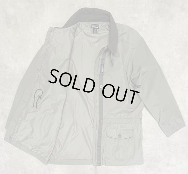 画像4: 90'S PATAGONIA "STREET SHELL JACKET" チンスト付き ナイロン カバーオール カーキ (VINTAGE)