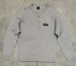 画像1: 80'S PATAGONIA デカタグ ヘンリーネックシャツ グレー (VINTAGE)