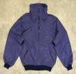 画像1: 80'S PATAGONIA 三角タグ ハーフジップ ナイロン アノラックジャケット ダークパープル USA製 (MINT CONDITION)