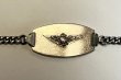 画像2: 40'S アメリカ軍 US NAVAL AVIATOR スターリングシルバー ミリタリーブレスレット シルバー (VINTAGE)