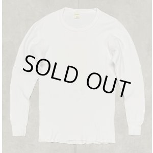 画像: 80'S St JOHN'S BAY コットン100% サーマル 長袖 Tシャツ ホワイト USA製 (VINTAGE)