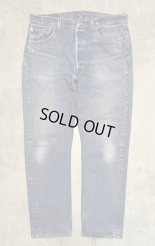 画像1: 00'S LEVIS 501 デニム インディゴ W34L30 USA製 (VINTAGE)