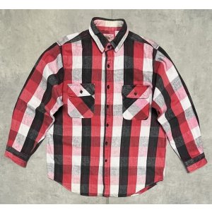 画像: 90'S FIELD'N FOREST ヘビーフランネル ワークシャツ チェック柄 (VINTAGE)