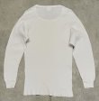 画像3: 70'S SEARS コットン100% サーマル 長袖 Tシャツ ホワイト USA製 (VINTAGE)