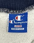画像2: 90'S CHAMPION 青タグ スナップボタンヘンリーネック リバースウィーブ グレー USA製 (VINTAGE)
