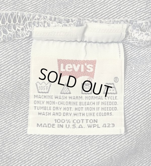 画像2: 90'S LEVIS 501 デニム インディゴ W36L30 USA製 (VINTAGE)