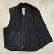 画像3: CARHARTT 裏地キルティング ダックベスト ネイビー (VINTAGE)