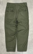 画像5: 60'S アメリカ軍 US ARMY "OG107" コットンサテン ベイカーパンツ RAPIDブラスジップ ミリタリーグリーン (VINTAGE)