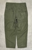 画像5: 60'S アメリカ軍 US ARMY "OG107" コットンサテン ベイカーパンツ ミリタリーグリーン (VINTAGE)