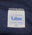 画像2: 90'S TULTEX ラグランスリーブ スウェットシャツ ネイビー USA製 (VINTAGE)