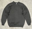 画像1: 80'S SWEATS APPEAL BY TULTEX ラグランスリーブ スウェットシャツ チャコール USA製 (VINTAGE)